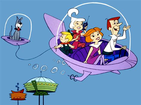 Well, sort of. In truth, while actress Jean Vander Pyl (born October 11, 1919) was voicing Wilma on The Flintstones, she took on the role of Rosie the Robot on The Jetsons. Prior to both, she ...